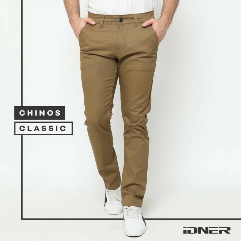 Celana Pria SLIMFIT Chinos Panjang Jumbo Size 33 - 44 Big Size Oversize Pria Kasual