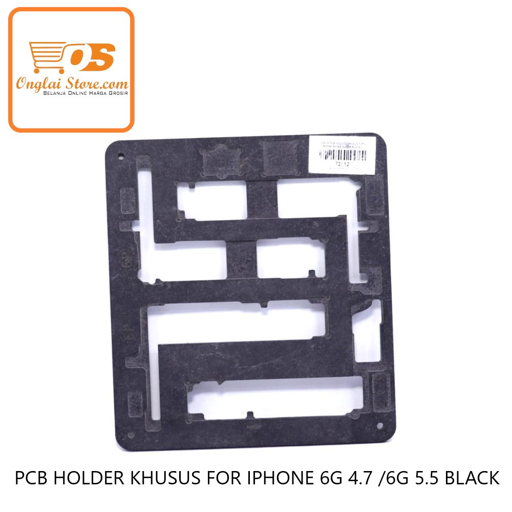 PCB HOLDER KHUSUS FOR IPHONE 6G 4.7 /6G 5.5 BLACK (HARGA SPESIAL)