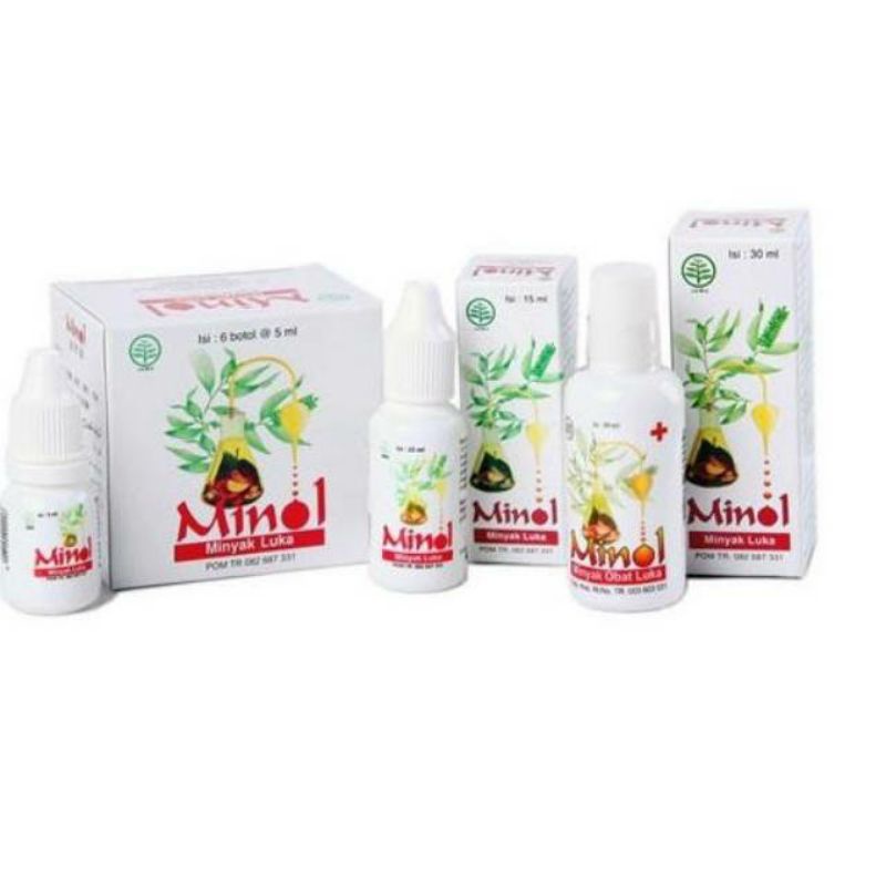 Obat Luka Minol Anti Perih /Obat Memar Minol/ Obat Keseleo/ Ampuh Cepat Kering Minol 15 ml