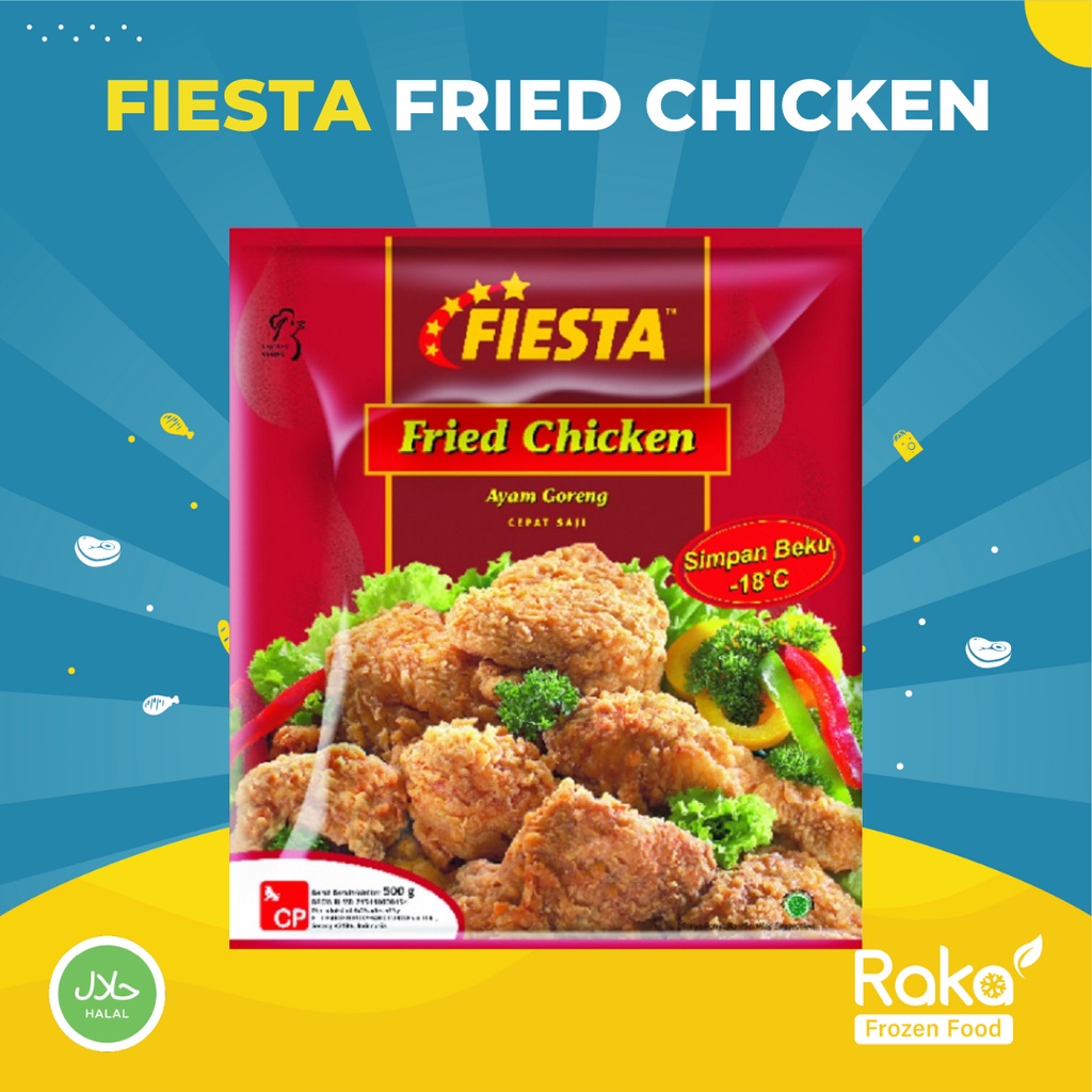 

Fiesta Fried Chicken 500gr