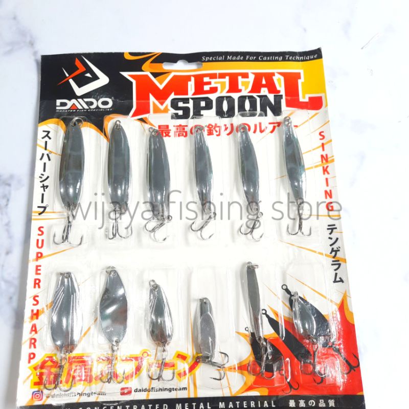 umpan spoon  DAIDO / spoon lure / lure spoon