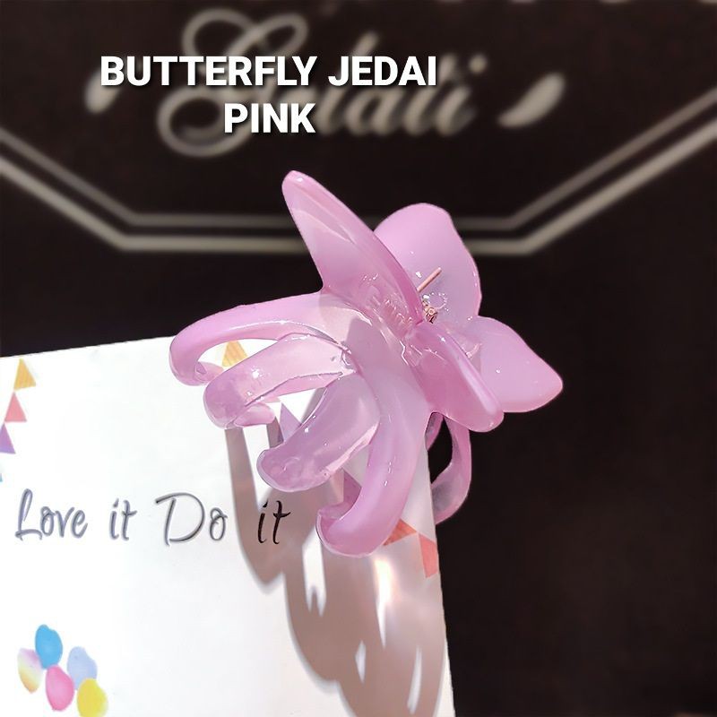 JEPIT RAMBUT JEDAI KOREA BUTTERFLY JEPITAN MANDI AKSESORIS WANITA PERNAK PERNIK CEPOL RAMBUT