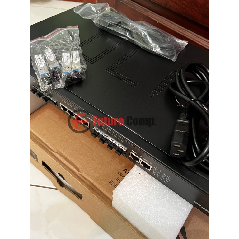 HSAIRPO EPT1004H atau HSGQ E04 EPON OLT 4PON, 4SFP PX20+++ 7db