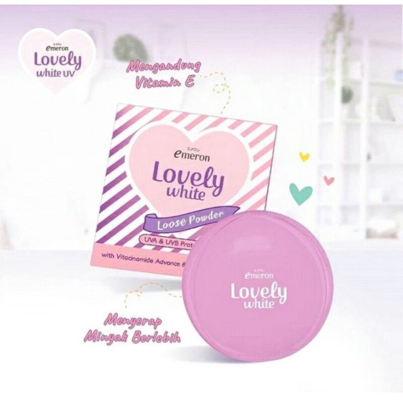 Emeron Lovely White Loose Powder