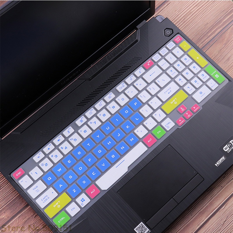 Skin Cover Keyboard Silikon Untuk ASUS TUF A17 FA706 Fa706ii FA706iu ASUS TUF Gaming A15 FA506 FA506iu FA506iv Fa506ii