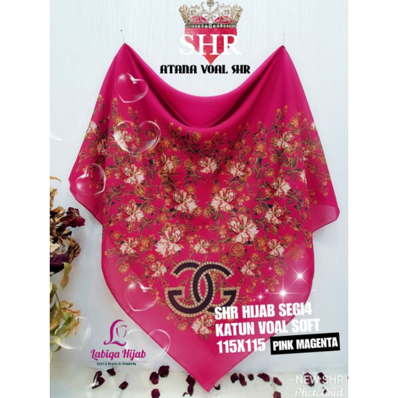 Jilbab Voal Segi Empat Ori SHR
