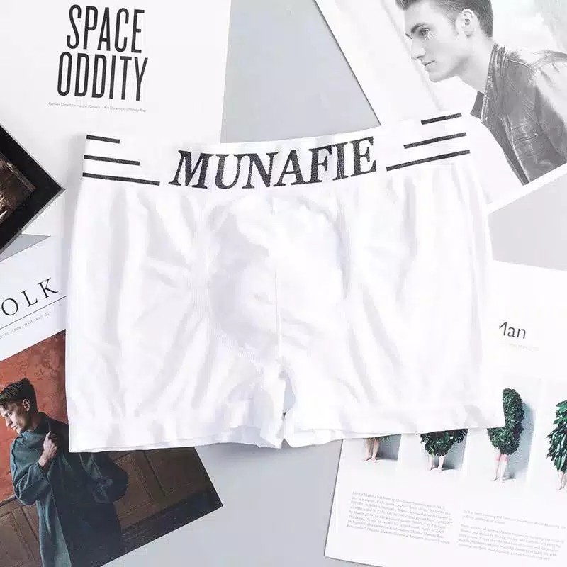 Munafie Underwear Men Pakaian Celana Dalam Boxer Pria Premium Grosir Import Batam