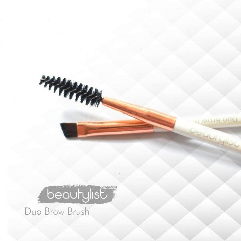 

BEAUTYLIST Rose Gold Duo Brow Brush