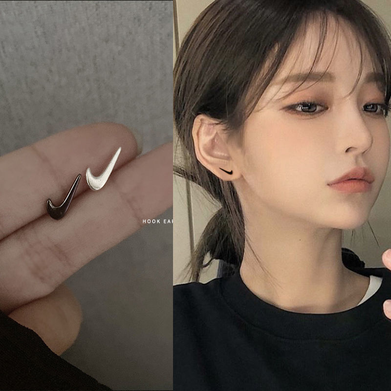 Anting Desain Simbol Tick Bungee Untuk Pria Dan Wanita