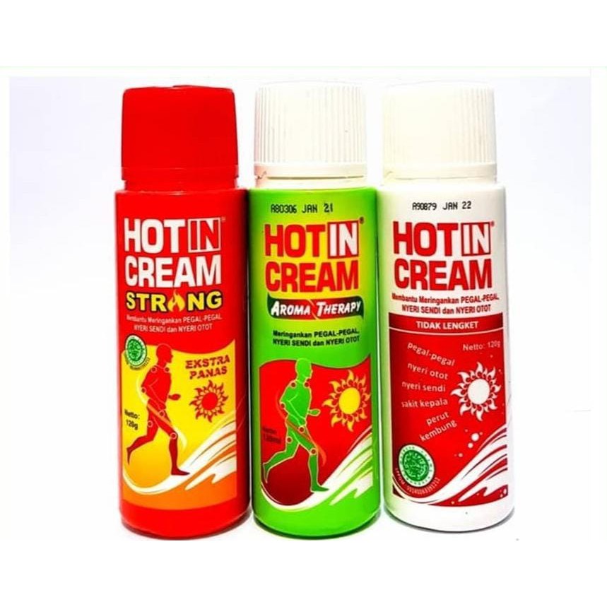 Hot in Cream botol/Tube 120gr - Original 100%
