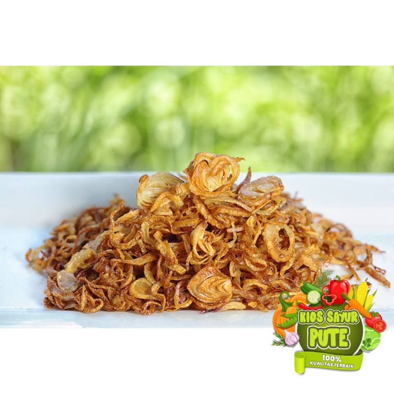 

Bawang Goreng Asli (Kemasan Praktis) 500gr