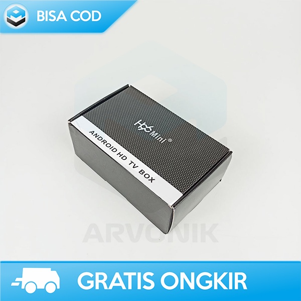 SMART TV BOX MINI ANDROID TV BOX 9.0 2GB 16GB 4K ULTRA HD H96 BLACK