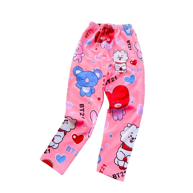 Legging Anak Perempuan Cewek Callysta BTS Celana Panjang Leging Anak Perempuan Cewek BTS SD Remaja