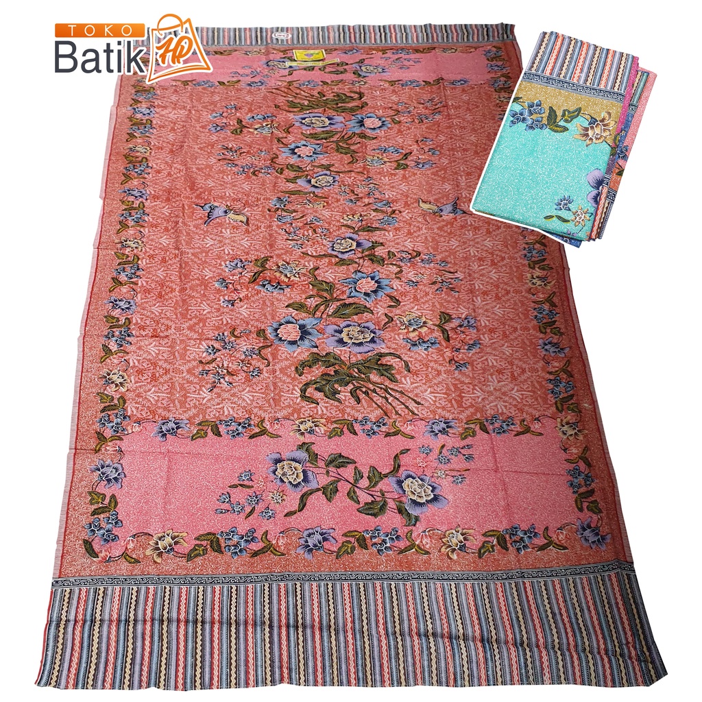 Selendang Gendong Bayi Batik Anggur Mas Motif Kembang Bunga Mori Primis / Selendang Jarik Gendongan