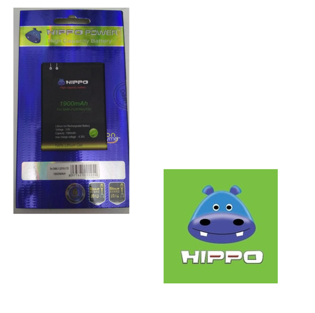 Baterai Hippo Samsung J1 2016 J120 1900 mAh Garansi Resmi