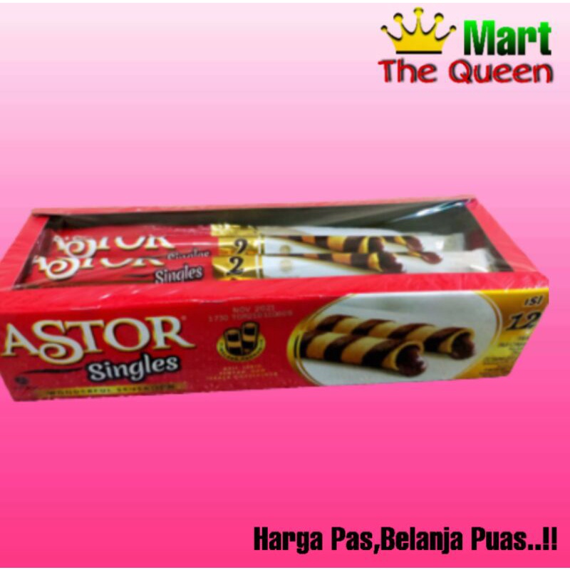 

Astor Singles 1 pack isi 12 pcs @18gr