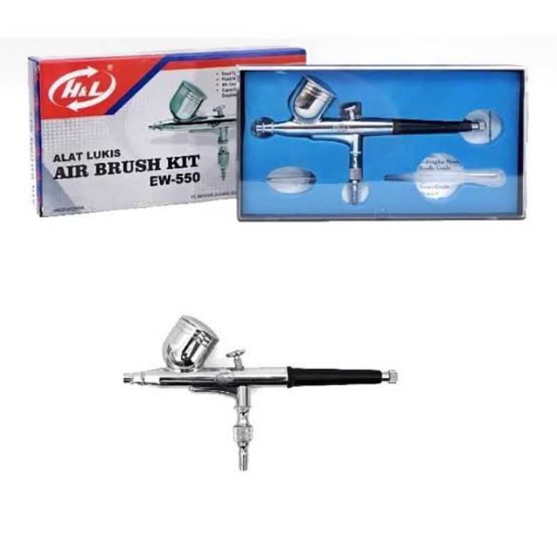 

AIR BRUSH KIT PEN BRUSH SPRAY GUN LUKIS H&L EW-550