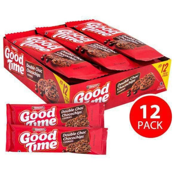 

Goodtime good time cookies double choc chocochips ( isi 12 pcs)