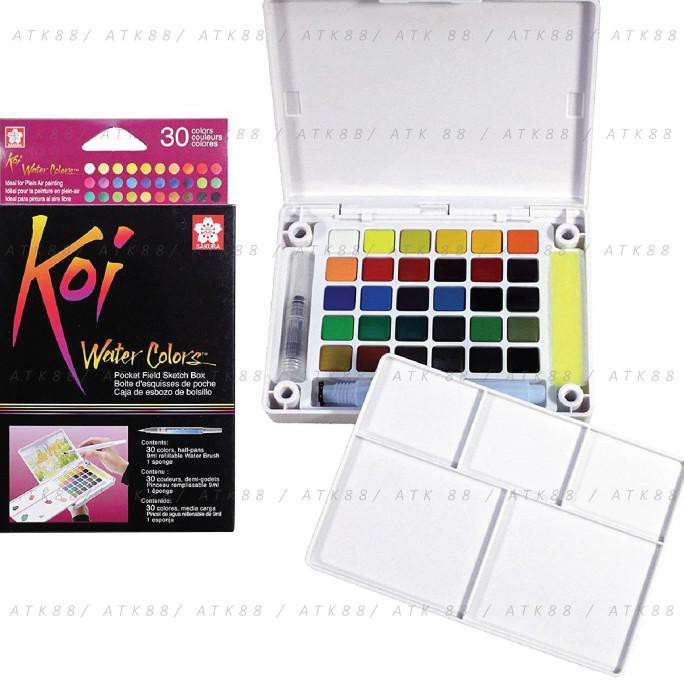 

Produk Unggulan] Sakura Koi Watercolors Pocket Field Sketch Box - 30