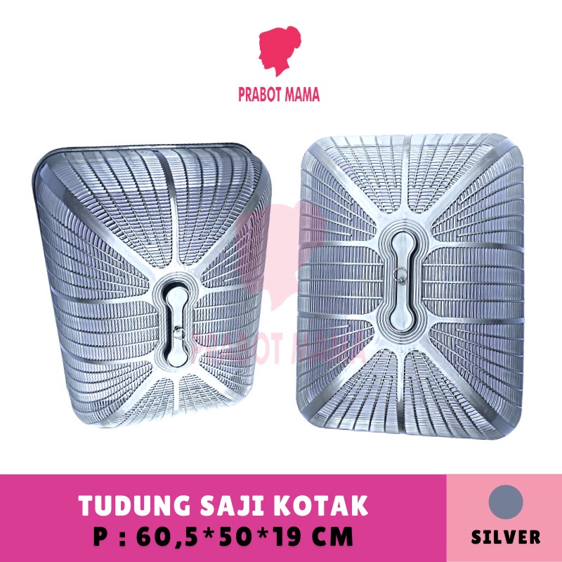 Tudung Saji Besar Kotak - Oval Sedang / Tudung Saji Plastik / Tutup Makanan