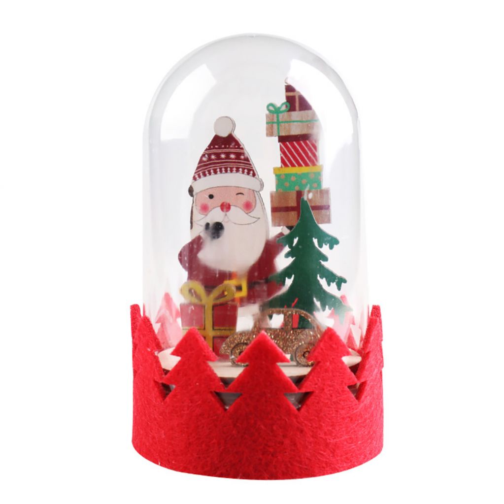 Lampu Led Desain Santa Claus Snowman Deer Untuk Dekorasi Natal