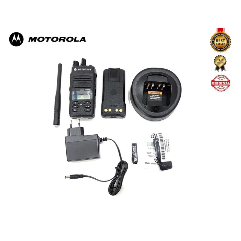 HANDY TALKY MOTOROLA MOTOTRBO XIR P6620I TIA UHF 403/350 DIGITAL/ANALOG ORIGINAL NEW GARANSI RESMI POSTEL