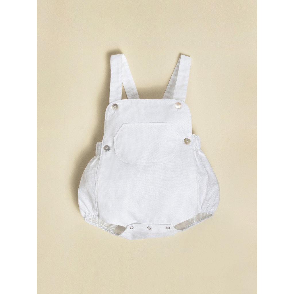 Mini Marlan Saint White Romper