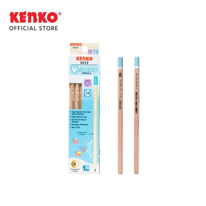 

Pensil Raut / Pensil Serut Kenko 6019 Anti Bacterial ALAT TULIS SENANG