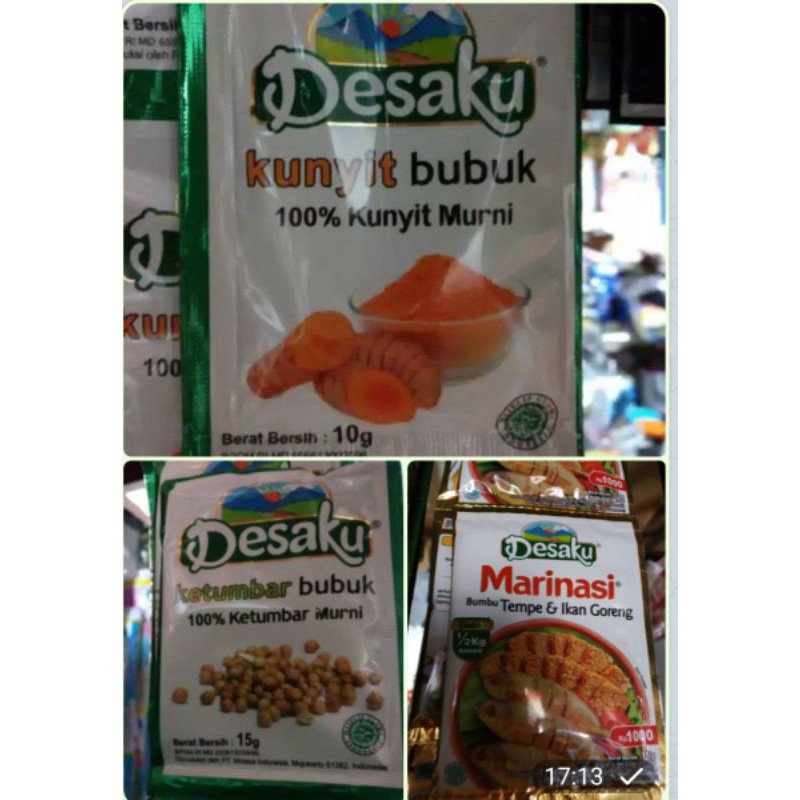 

Desaku Ketumbar Bubuk / Kunyit Bubuk / Marinasi