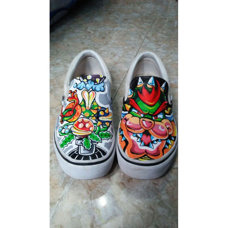 mario custom shoes