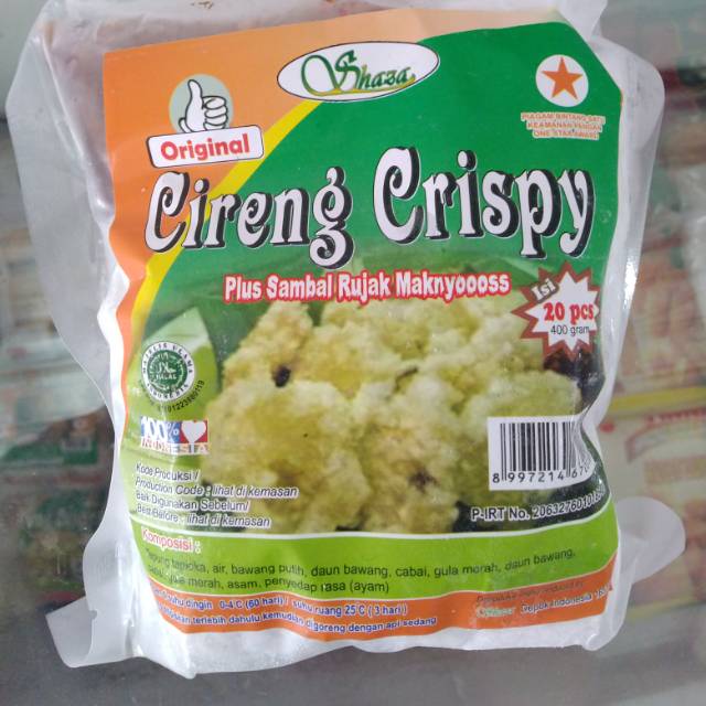 

Cireng Crispy Shaza isi 20