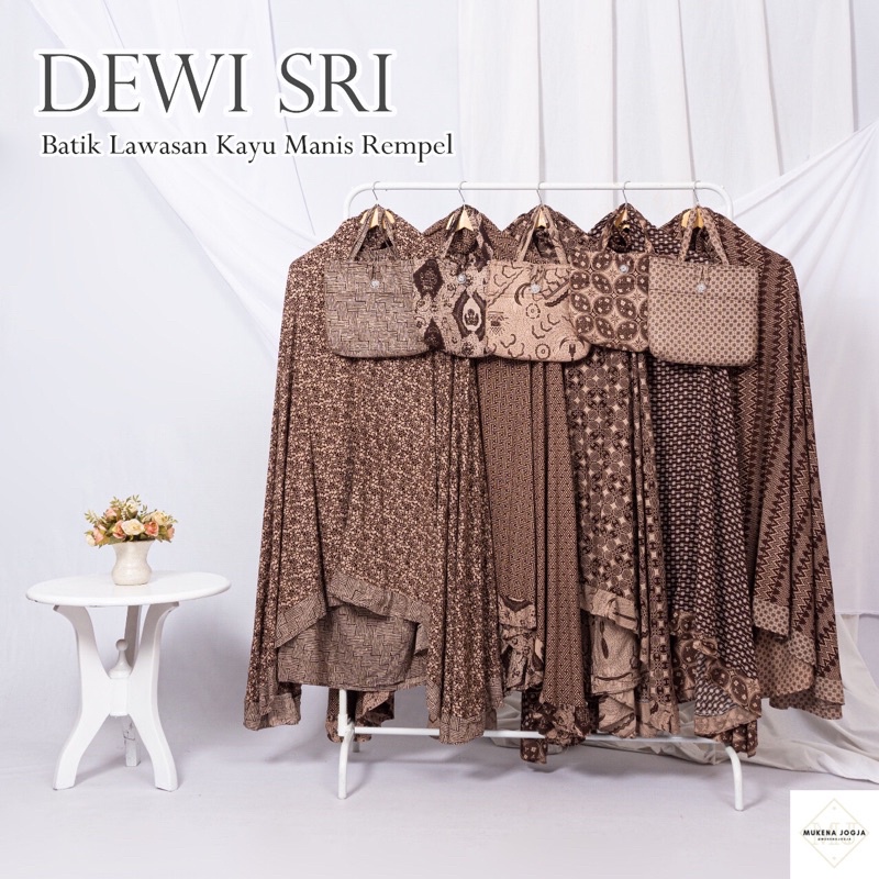 MUKENA BATIK DEWI SRI BAHAN RAYON DINGIN DAN NYAMAN