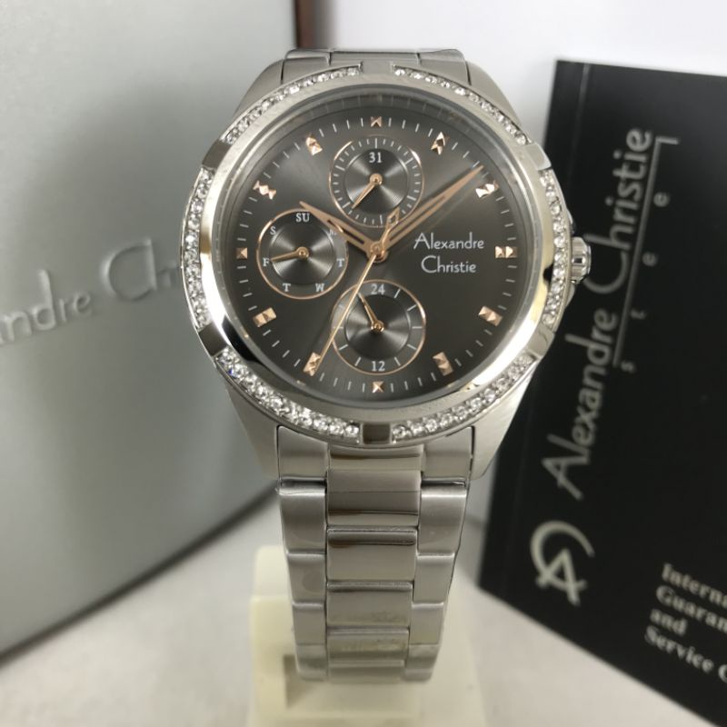 jam tangan wanita alexandre christie 2902 original 1thn