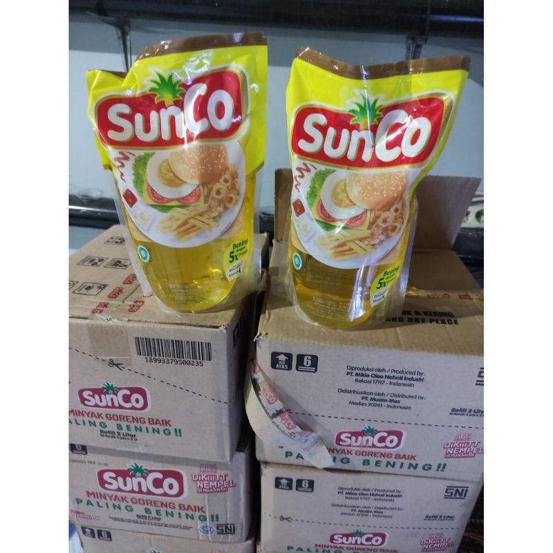 

[PROMO] Minyak goreng Sunco 2liter murah | Pouch refill