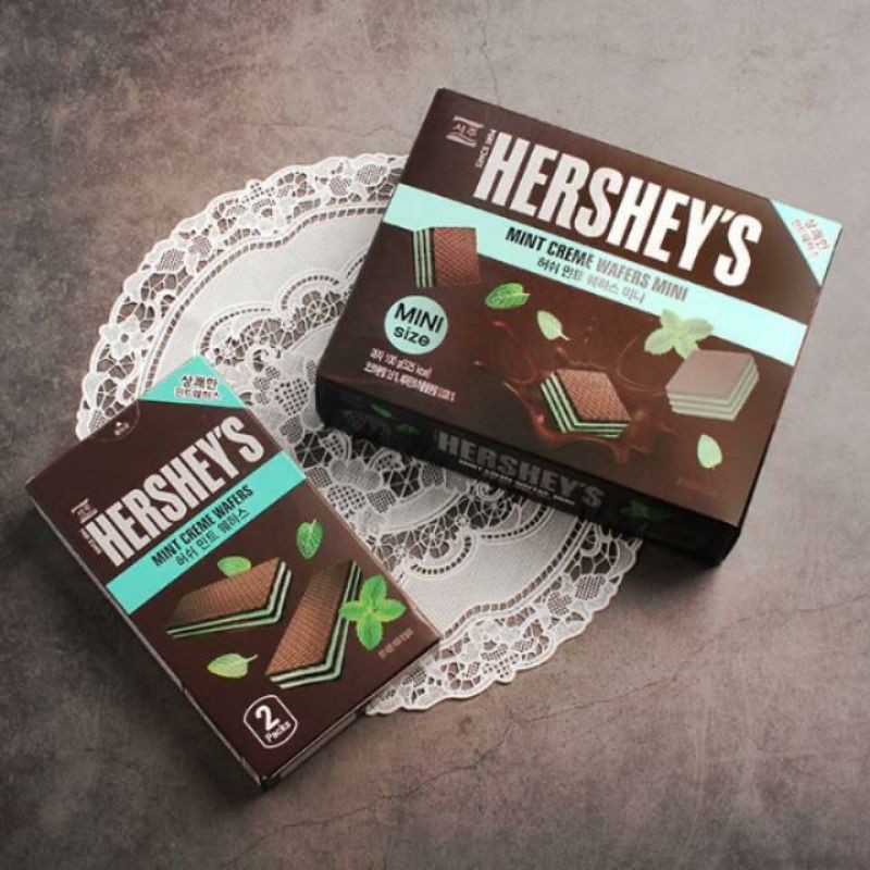 

(PO KOREA) HERSHEY WAFER CHOCO & MINT (BEST SELLER KOREA)