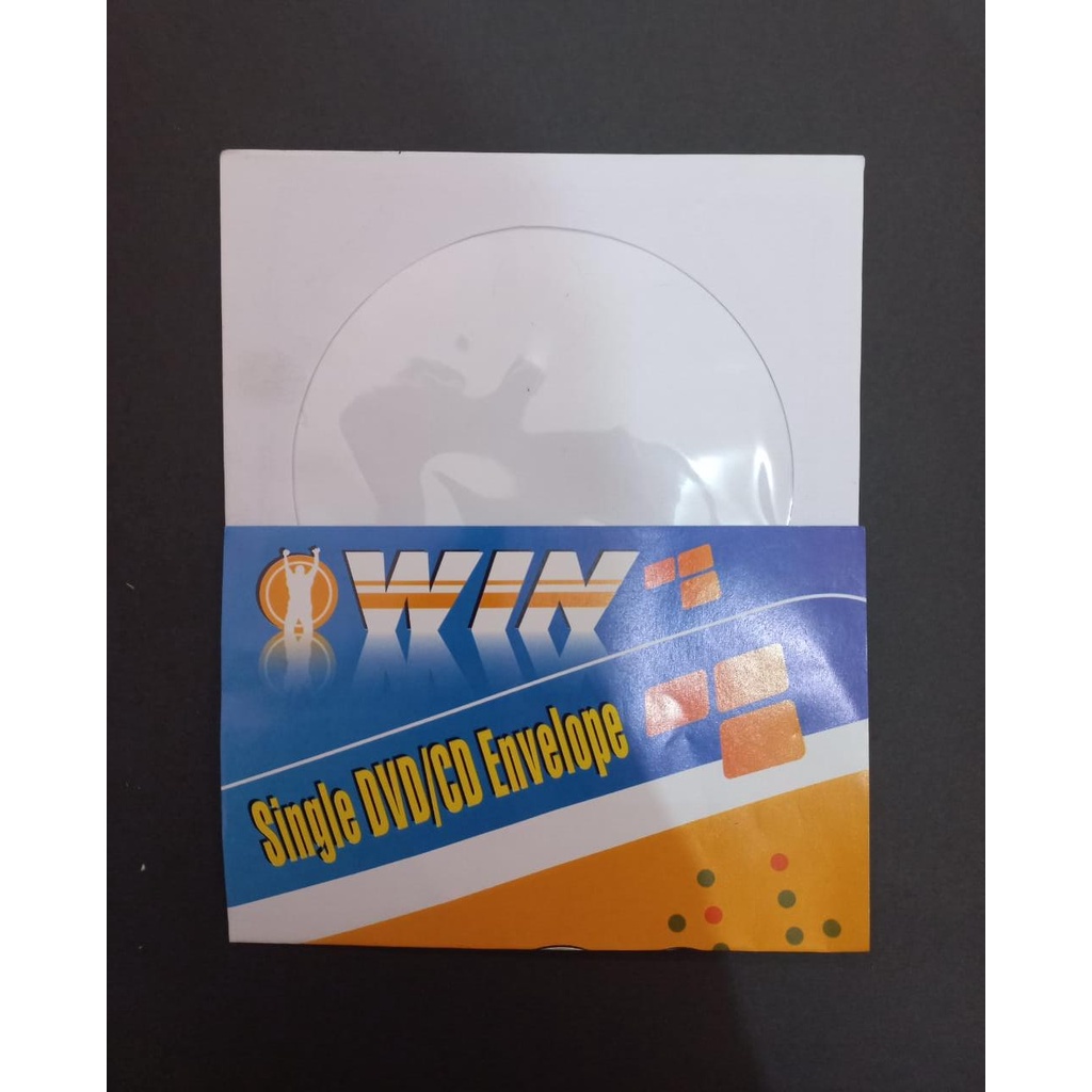 

Amplop DVD/CD Single Per 10 lembar Warna Putih / Amplop CD / Amplop DVD / Amplop