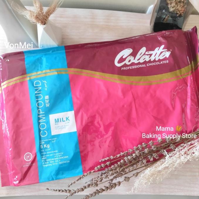 

COLATTA Compound Milk Chocolate Cokelat Compound Colatta 500 gr Repack PROMO Kode 274