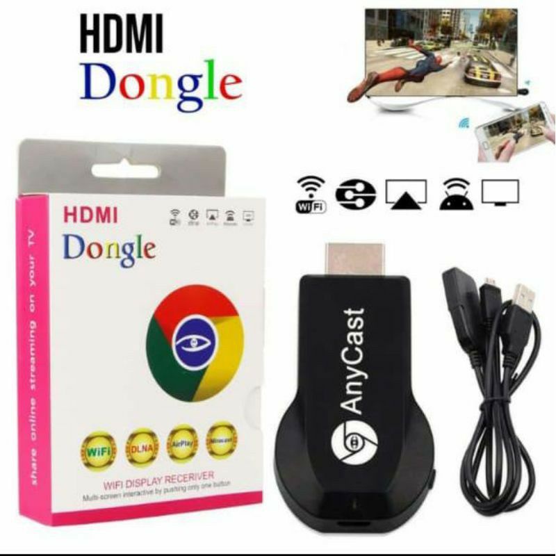 Anycast Dongle Hdmi ke tv