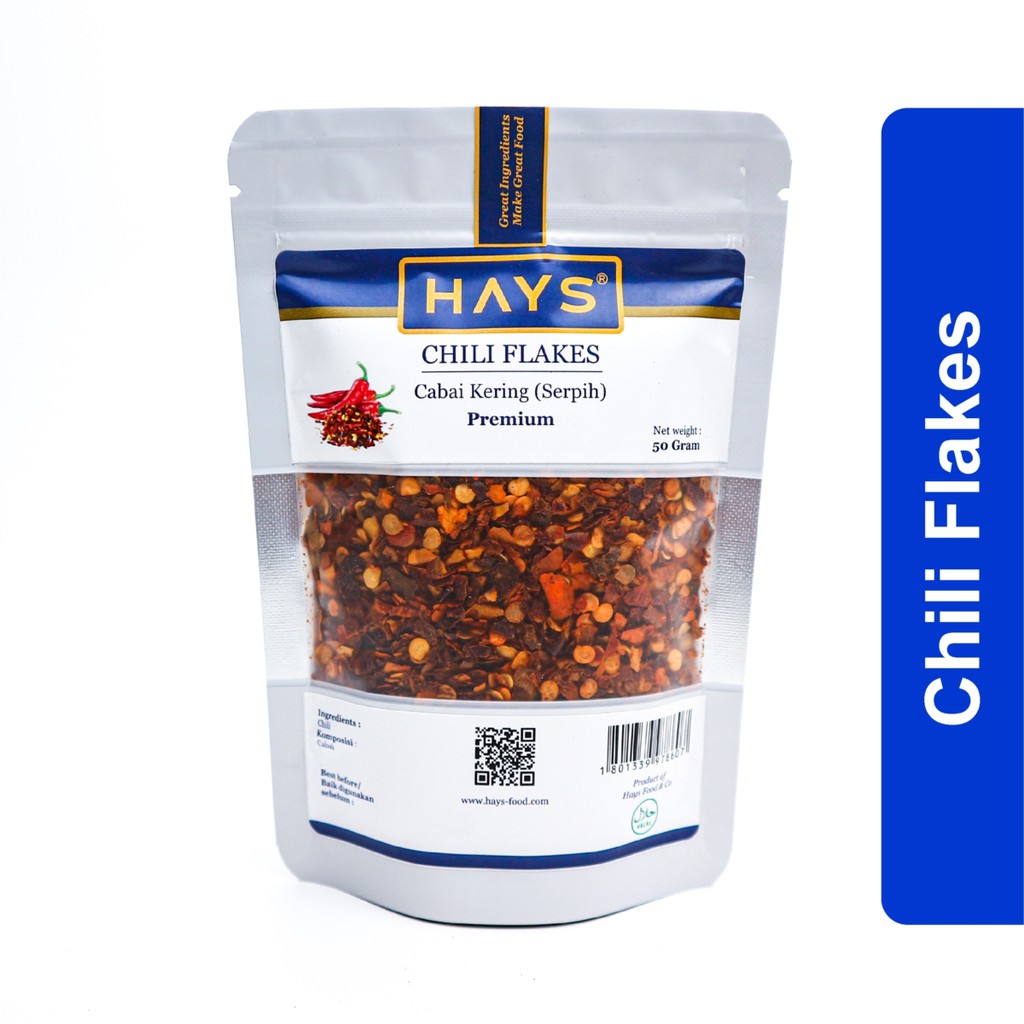 Chili Flakes / Remah Cabai / Cabe kering - HAYS