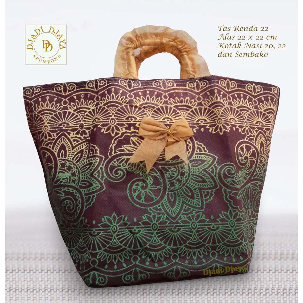 

Tas Hajatan Goodie Bag Kibir 22 Balian Maroon