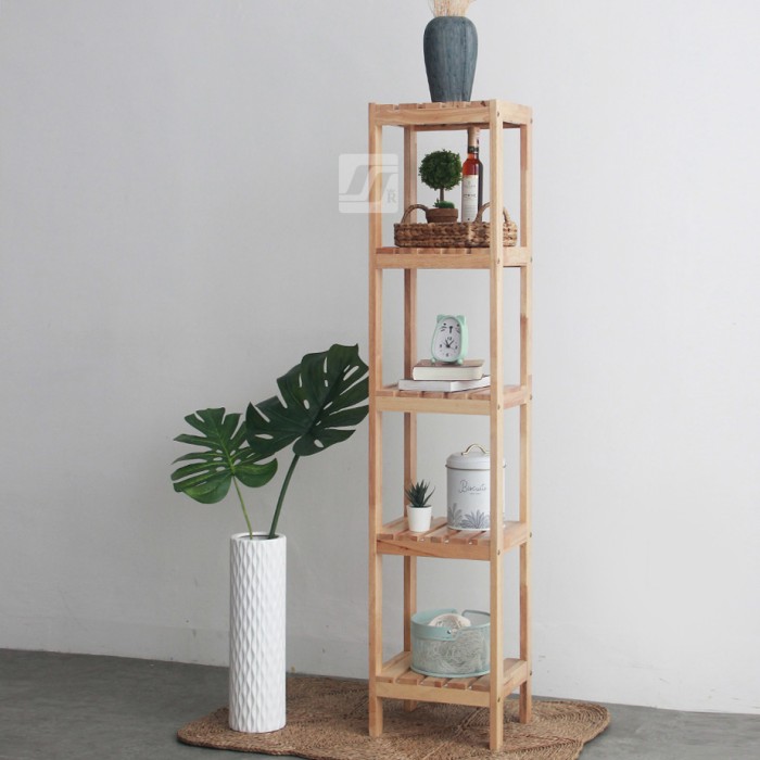 Rak Kayu Sudut Serbaguna Multifungsi Ruangan Kamar no Meja Kursi Ikea