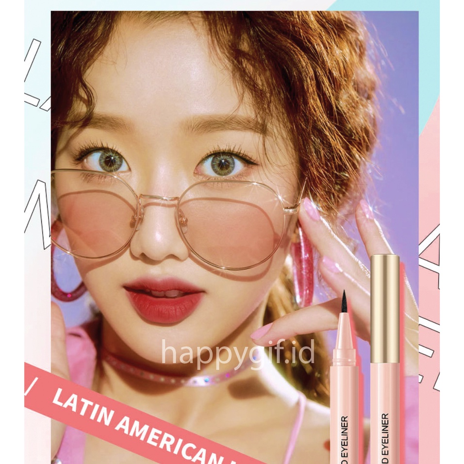 LAMEILA Eyeliner Mata Pink Gold Waterproof LA133 843