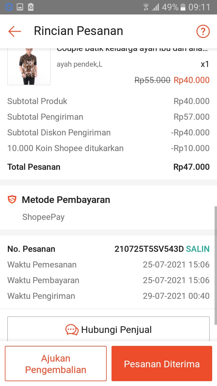 Couple Batik Keluarga Ayah Ibu Dan Anak Motif Gurita Batik Couple Set