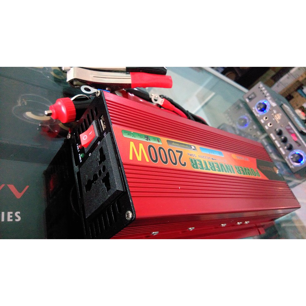 Inverter Perubah Arus Dc(aki)to Ac(rumah) 2000W NAMICHI SUPER DAYA