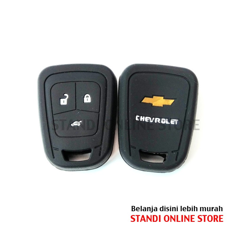 Kondom Kunci Silikon Remote Keyshirt Chevrolet Aveo Spark