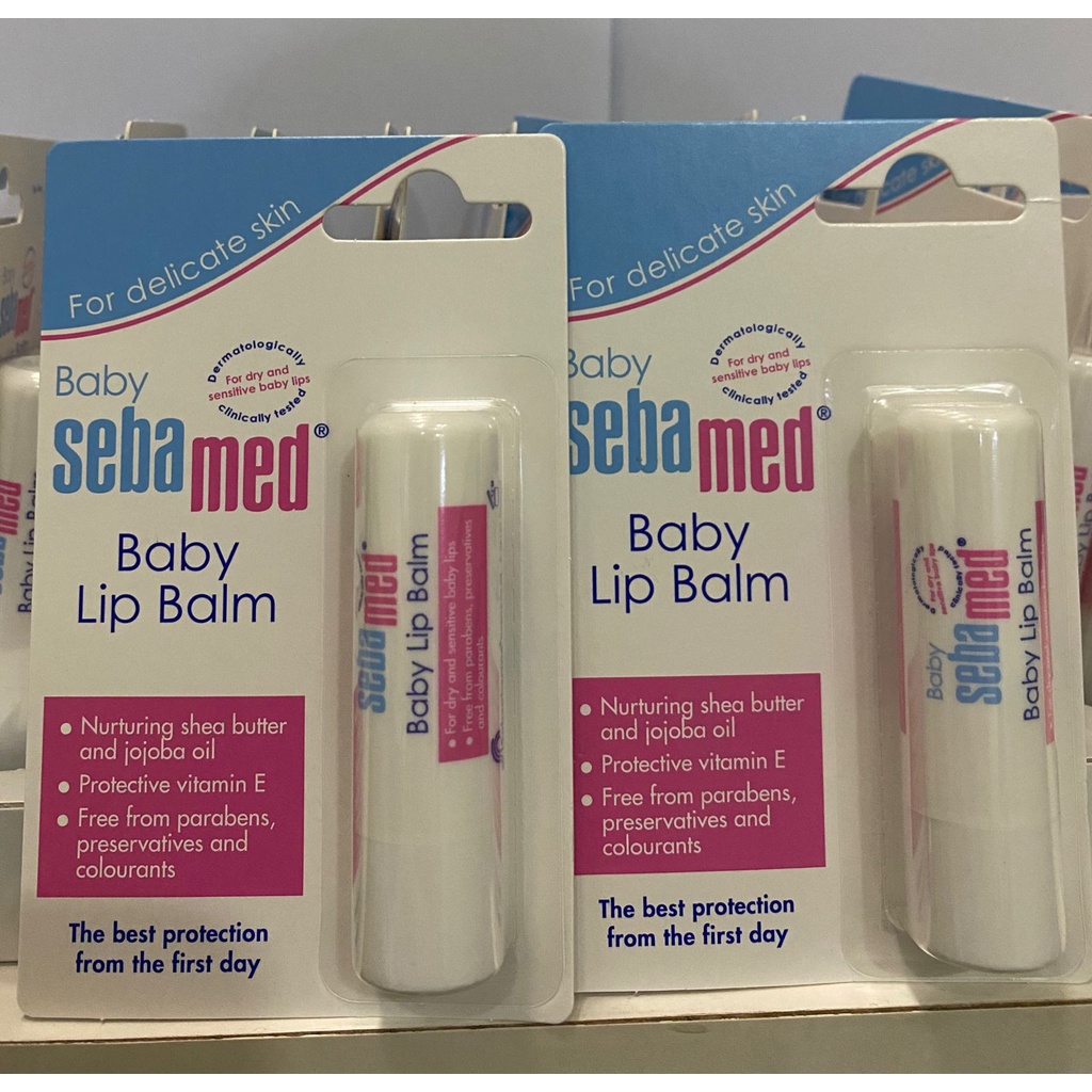 Sebamed Baby Lip Balm 4.8gr / Pelembab Bibir Bayi / Perawatan Bibir Bayi