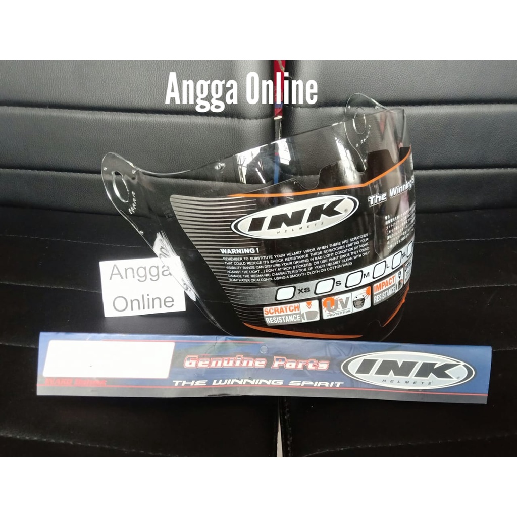 Kaca helm INK Enzo original, Kaca Visor Helm INK Enzo original