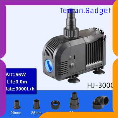 TG-DH SUNSUN Pompa Air Aquarium Ikan Quiet Submersible Pump 55W - HJ-3000