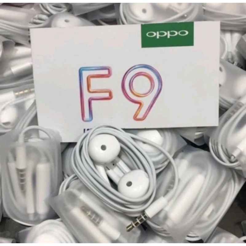 HEADSET OPPO F9 CABUTAN HEADPHONE OPPO F9 EARPHONE OPPO