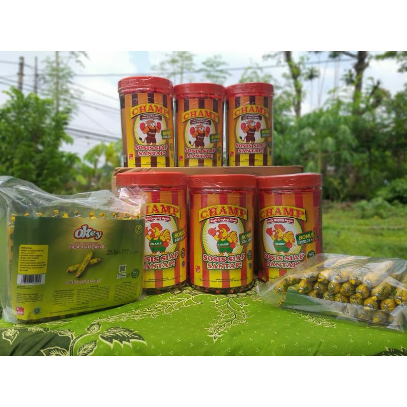 [AGEN] SOSIS OKEY RASA AYAM BAKAR ISI 30